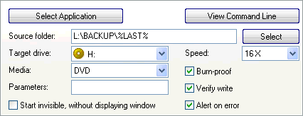 Burn CD/DVD with Nero